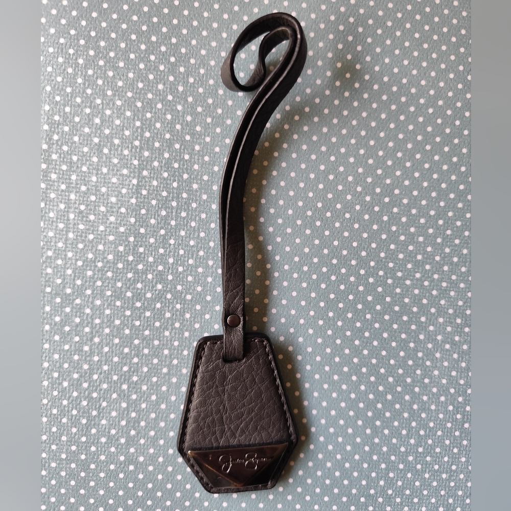 3/$20💗Jessica Simpson Handbag Brand Tag Dark Gray